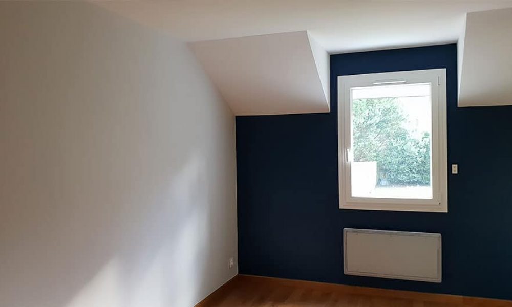 Peinture bleu nuit chambre